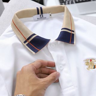 [P0126] Áo cổ bẻ Packhorse Rider chất liệu vải cá sấu Poly cao cấp (HÀNG XUẤT KHẨU)