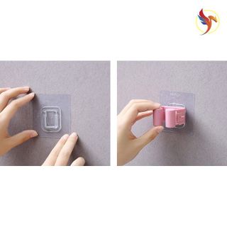 Móc Kẹp Chổi Giữ Cây Lau Nhà Dính Tường