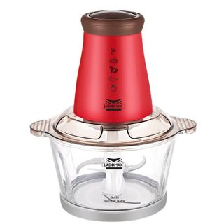 Máy xay thịt cối thủy tinh 2.0L Ladomax Ha-333D, 400W, thân nhựa, màu đỏ (1tx8)