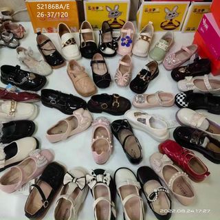 Giày búp bê trẻ em chất da mềm mang êm chân S2186