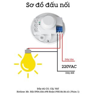 Công tắc cảm biến rada lắp nổi trần Homematic MS600