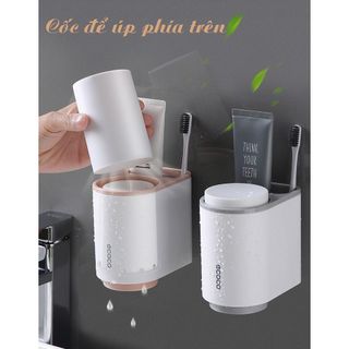 Kệ Để Cốc Đánh Răng ECOCO, Ống Đựng Cốc Kem Đánh Răng ECOCO