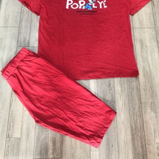 đồ bộ thun cotton quần ngố