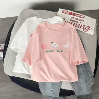 ÁO THUN QUẢ ĐÀO