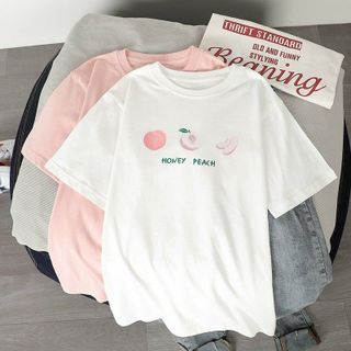 ÁO THUN QUẢ ĐÀO