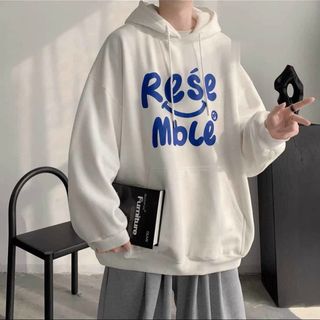 Áo hoodie tay phồng logo in rese mble form dưới 70kg