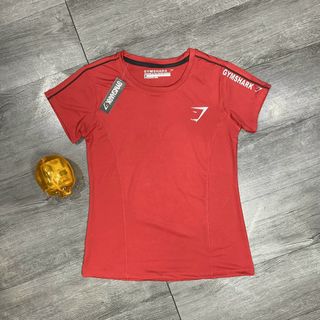 Đồ Thể Thao Áo Thun Nữ Gymshark Sọc Vai Thể Thao Siêu Đẹp Giá Sỉ, Hot