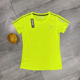 Đồ Thể Thao Áo Thun Nữ Gymshark Sọc Vai Thể Thao Siêu Đẹp Giá Sỉ, Hot