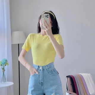 ÁO THUN GIẤY TAY NGẮN