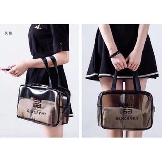 Bộ 3 Túi Đựng Mỹ Phẩm, Dụng Cụ Trang Điểm, Mỹ Phẩm Trong Suốt, Chống Nước