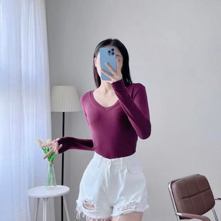 ÁO THUN GIẤY TAY DÀI
