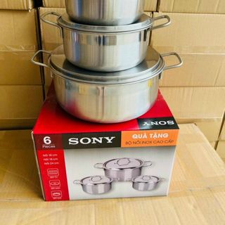 Bộ 3 nồi sony hàng khuyến mãi giá sỉ