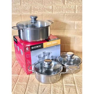 Bộ 3 nồi sony hàng khuyến mãi