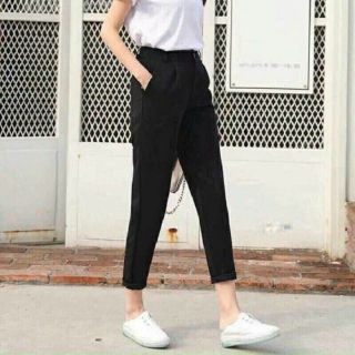Quần tây dài học sinh chất quần 2 da mịn đẹp