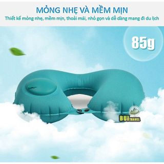 Gối hơi tự bơm chữ U BB2713- Gối hơi đa năng giá sỉ