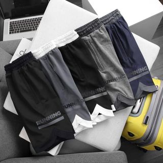 (bigsize) short thun phối viền chân running sz 90 - 140kg