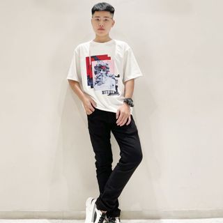 Áo thun unisex nam nữ in 3D mã 01