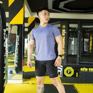 Quần áo nam, Áo thun thể thao nam chất thể thao xịn 4 chiều size từ 55kg - 85kg