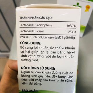 Men tiêu hoá vi sinh Biolactomen Plus (Viện HL Khoa học & Công nghệ VN)