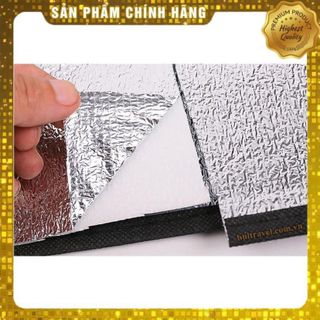 Thảm cách nhiệt dã ngoại tráng bạc 2 mặt, thảm picnic cắm trại phù hợp làm chiếu ngủ văn phòng.