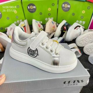 Giày thể thao trẻ em đế thấp chất da mềm S2261