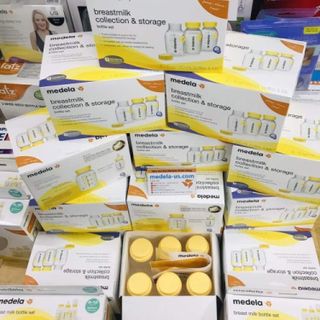 Set 6 bình trữ sữa Medela 150ml, T giá sỉ