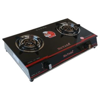 Bếp ga Kiếng Đôi Hayasa Ha-8020(KM), kiềng men
