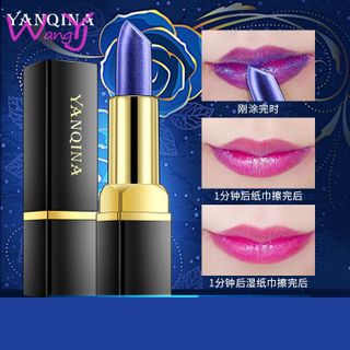 Son đổi màu hoa hồng xanh