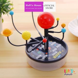 Mô hình hệ mặt trời 9 hành tinh, mô hình lắp ghép , đồ chơi khoa học, đồ chơi giáo dục cho bé