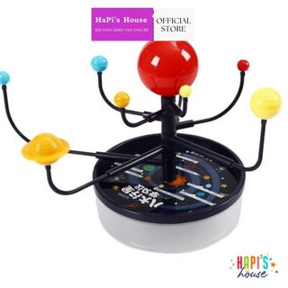 Mô hình hệ mặt trời 9 hành tinh, mô hình lắp ghép , đồ chơi khoa học, đồ chơi giáo dục cho bé