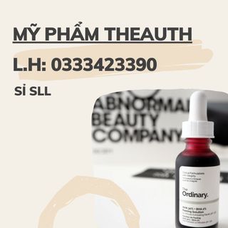 The Ordinary AHA 30% + BHA 2% Peeling Solution (Dung dịch lột tẩy tế bào chết)