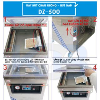 Máy hút chân không công nghiệp DZQ-500