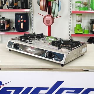 Bếp Gas đôi toàn thân Inox Raiden RDB-360