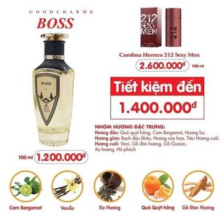 Nước hoa BOSSs 100 ml chính hãng