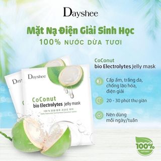 Mặt Nạ Điện Giải Sinh Học Chiết Xuất Dừa Dayshee Coconut Bio Electronlytes Jelly Mask giá sỉ