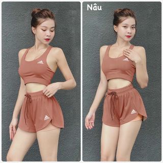 Đồ Thể Thao Set Đùi Nữ 2 Lớp (Hàng Nhặt Size) Thể Thao Siêu Đẹp Giá Sỉ, Đẹp