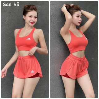 Đồ Thể Thao Set Đùi Nữ 2 Lớp (Hàng Nhặt Size) Thể Thao Siêu Đẹp Giá Sỉ, Đẹp