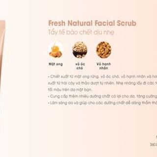 Tẩy Tế Bào Chết Dịu Nhẹ Dayshee Fresh Natural Facial Scrub giá sỉ