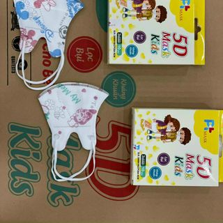 Khẩu Trang Em Bé 5D PT (Thùng 600 cái)