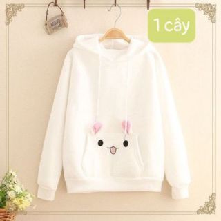 Áo hoodie nữ in xương