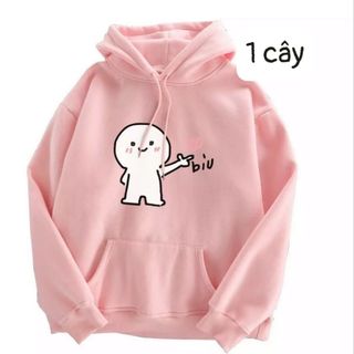 Áo hoodie nữ in xương