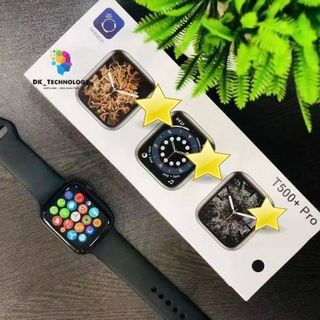 Đồng hồ đeo tay đồng hồ thông minh T500 + PRO HiWatch 7 đo nhịp tim, bluetooth ,gọi ,bluethool, pin trâu
