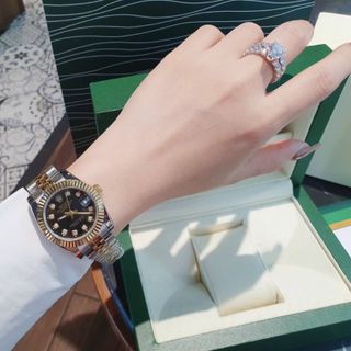 ĐỒNG HỒ ROLLEX NIỀNG TRƠN COUPLE CAO CẤP