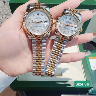 ĐỒNG HỒ ROLLEX NIỀNG TRƠN COUPLE CAO CẤP