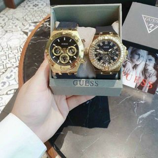 ĐỒNG HỒ GUEES COUPLE BLACK CAO CẤP