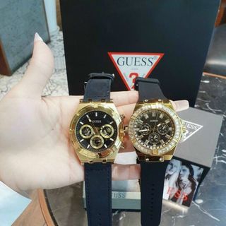 ĐỒNG HỒ GUEES COUPLE BLACK CAO CẤP