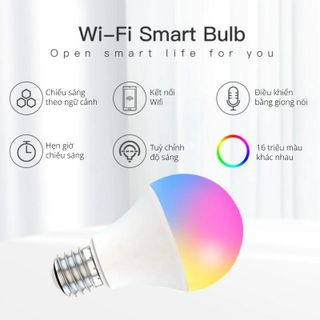 Bóng Đèn Wifi Thông Minh 3E LED LIGHT Điều Chỉnh Độ Sáng Giá Sỉ giá sỉ