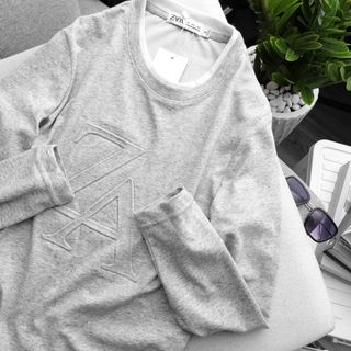 áo thun tay dài nam chất cotton BC sược, mịn đẹp size từ 55kg - 93kg