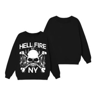 Áo sweater nam vải nỉ form bigsize 90kg - 120kg - in hình