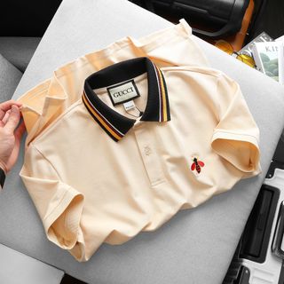 Quần áo nam, áo thun polo cổ trụ chất liệu cá sấu cotton 4 chiều mịn size từ 55kg - 85kg